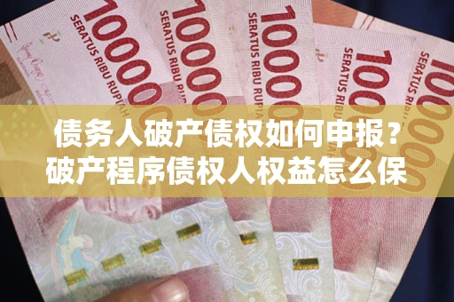 武汉债务人破产债权如何申报？破产程序债权人权益怎么保障？
