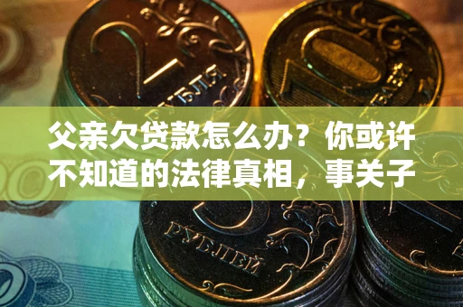 武汉父亲欠贷款怎么办？你或许不知道的法律真相，事关子女未来