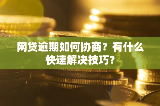 武汉网贷逾期如何协商？有什么快速解决技巧？