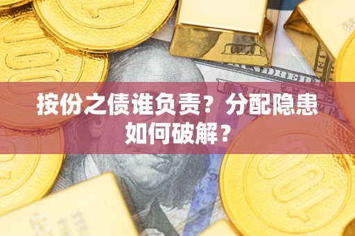 武汉按份之债谁负责？分配隐患如何破解？