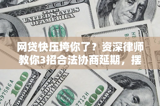 武汉网贷快压垮你了？资深律师教你3招合法协商延期，摆脱暴力催收！