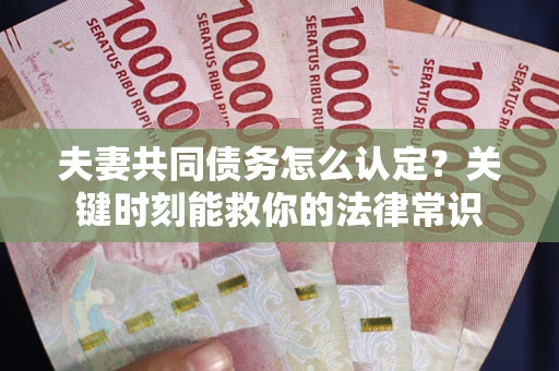 武汉夫妻共同债务怎么认定？关键时刻能救你的法律常识